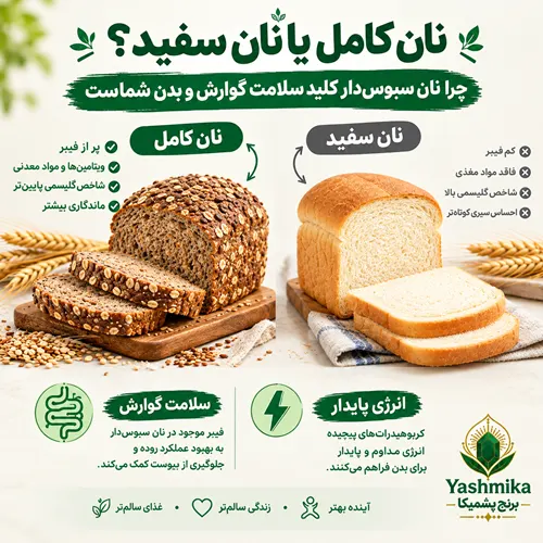 نان کامل یا نان سفید؟